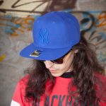 Snapback kšiltovka 47 brand No Shot Captain New York Yankees modrá