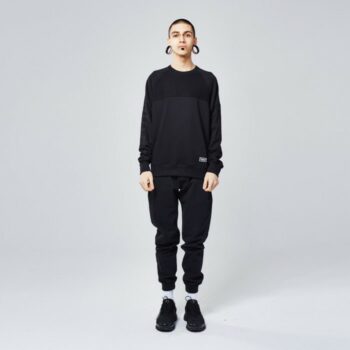 Mikina Backyard Cartel Swish Crewneck black 1950 Kč