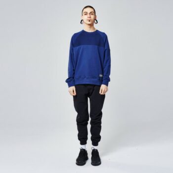 Mikina Backyard Cartel Swish Crewneck navy 1950 Kč