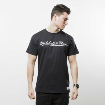 Triko Mitchell & Ness M&N Script Logo black 950 Kč