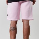 Kraťasy Cayler & Sons Rude Sweatshorts Pink Prague