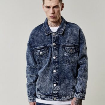 Bunda Cayler & Sons Denim Trucker Jacket Blue Koupit