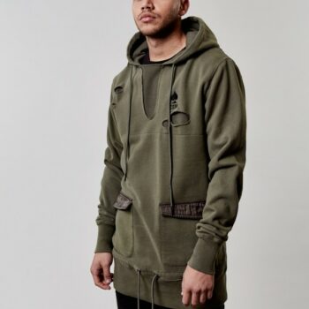 Mikina Cayler & Sons FRDM Long Hoody Olive Koupit
