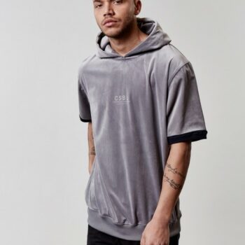 Mikina Cayler & Sons New Age Short Sleeve Hoody Grey 1985 Kč