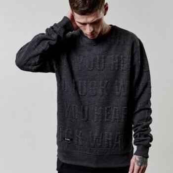 Mikina Cayler & Sons You Heard Crewneck Grey 2200 Kč