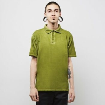 Triko Backyard Cartel Combat Polo Shirt Washed Khaki 1215 Kč