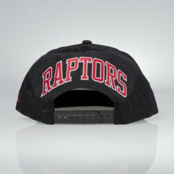 Snapback kšiltovka Mitchell & Ness snapback Toronto Raptors Black Ripstop Honeycomb Prague