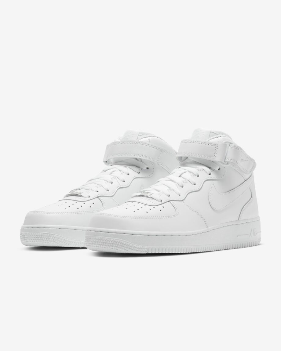 Pánské tenisky Nike Air Force 1 Mid 07 bílé koupit