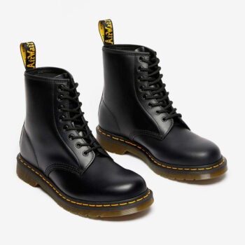 Černé kožené boty Dr. Martens 1460 Praha