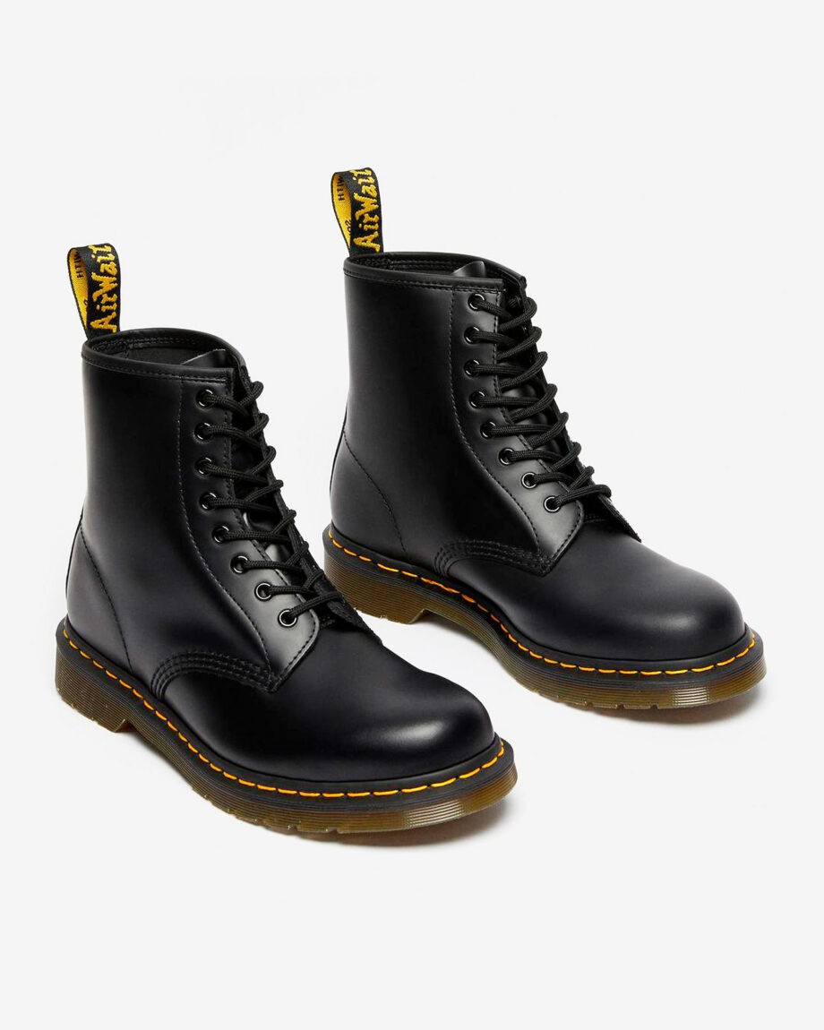 Černé kožené boty Dr. Martens 1460 Praha