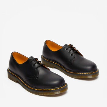 Dr. Martens černé kožené polobotky 1461 Koupit