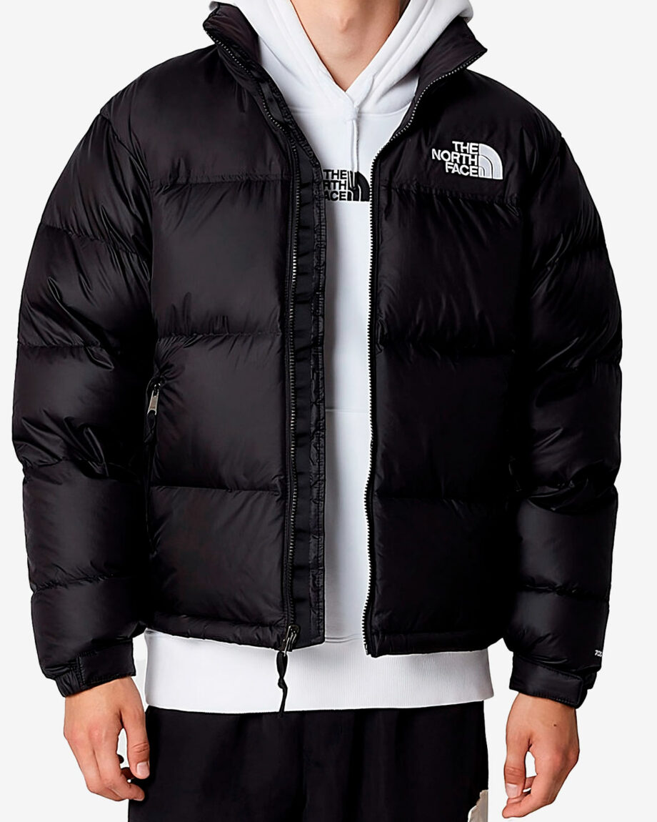 Pánská černá péřová bunda The North Face 1996 Retro Nuptse doprava zdarma